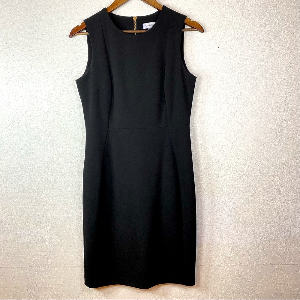 Calvin Klein Black Dress Women’s Size 4 RN 54163
